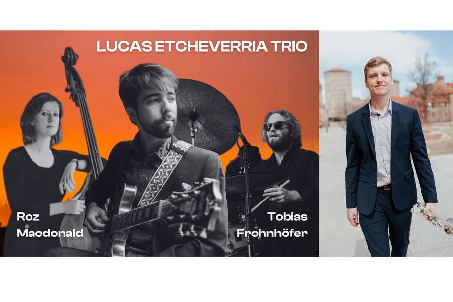 Lucas Etcheverria Trio & Sebastian Sarre Collage vom Lucas Etcheverria Trio & Sebastian Sarre