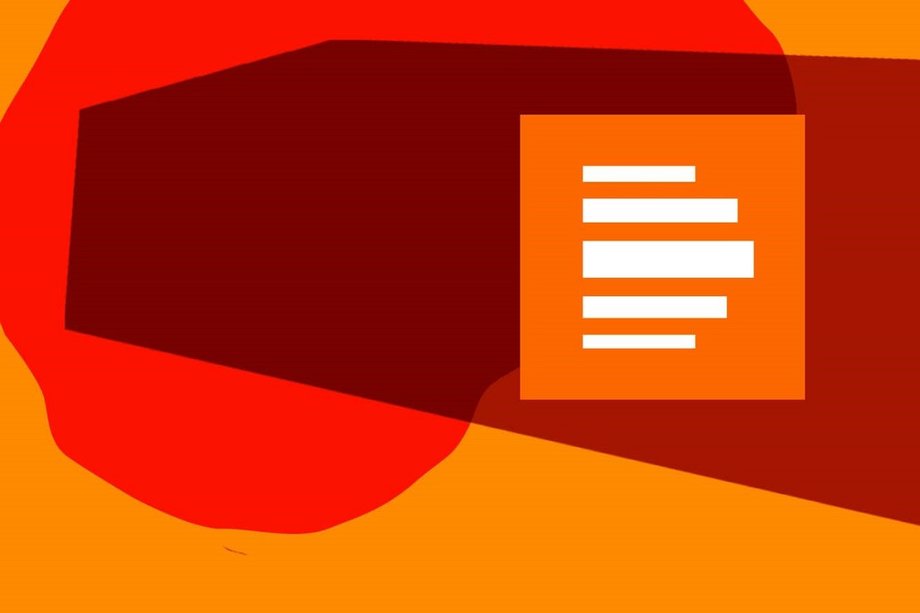 bunte Grafik in rot-Tönen