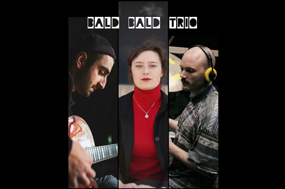 Bald Bald Trio Collage Mitglieder des Bald Bald Trios