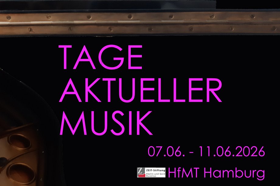 Schrift "Tage aktueller Musik"