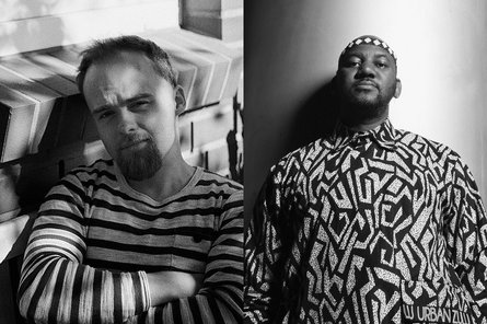 Collage der Künstlerporträts