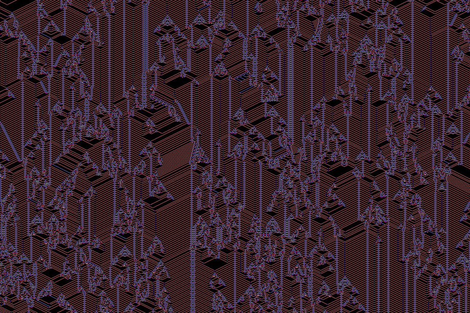 2025-04-15 At the Edge of Chaos abstrakte Grafik