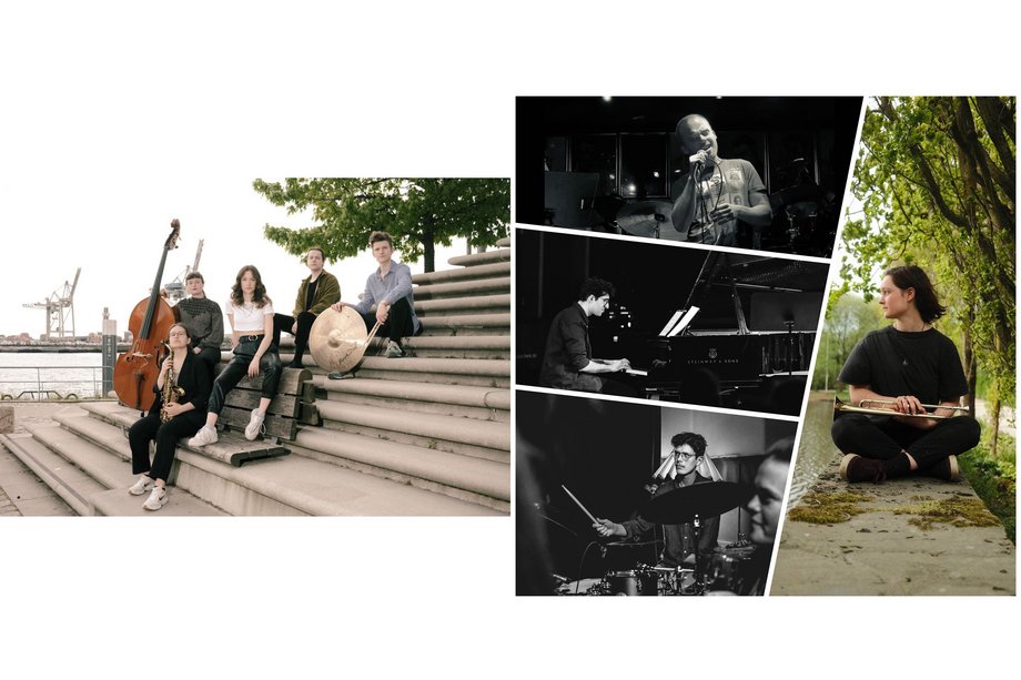 Cansu Arat Ground I The truth about Eve Die Gruppen Cansu Arat Ground und The truth about Eve, jeweils mit Instrumenten