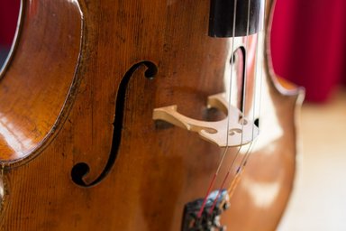 Instrument.violoncello2 Detailed view of a violoncello