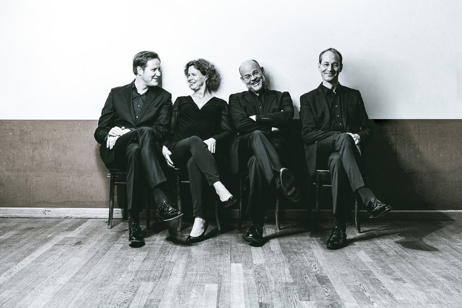 Portrait photo of the Mandelring Quartet