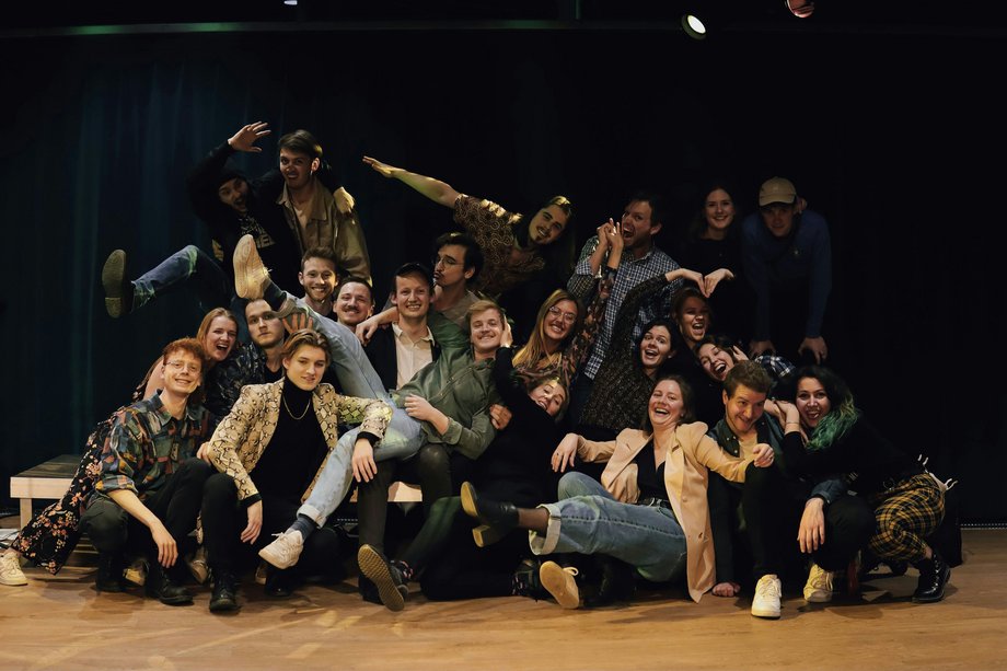 Gruppenfoto der Schulmusik-Bigband