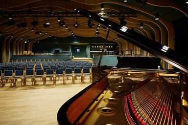 Innenansicht der Jazzhall