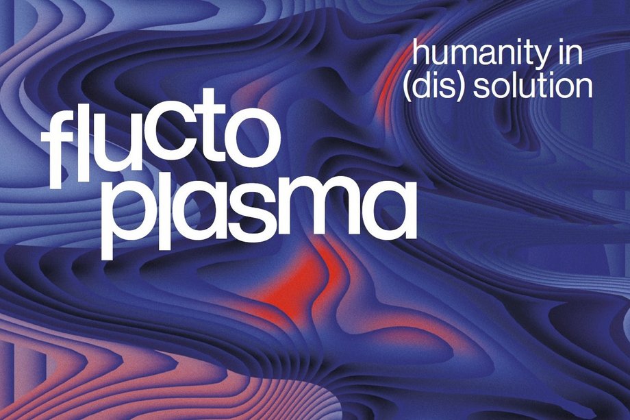 fluctoplasma 2026 Graphic featuring blue and red waves with the word "fluctoplasma"