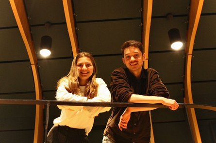 Porträts von Noelia Gutiérrez Schütte und Piet Jeske