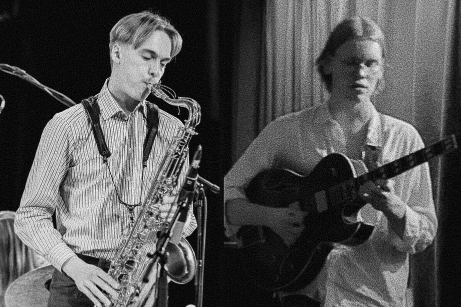 Künstlerporträts in schwarz weiß