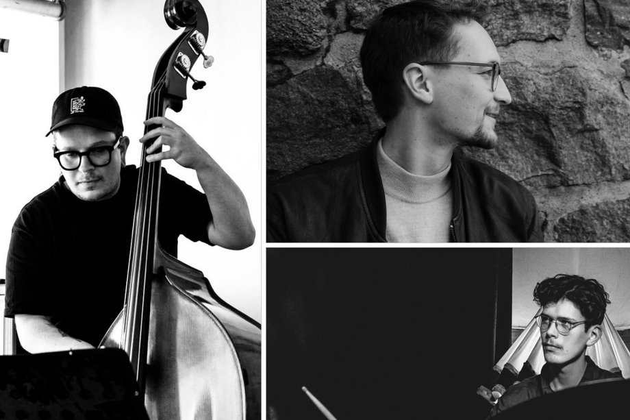 Jacob Eckert Trio Collage von drei Personen