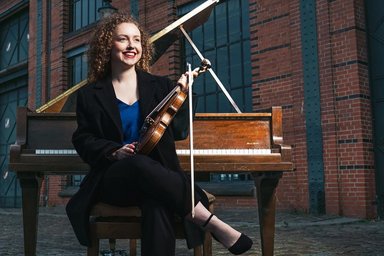 Eva Wetzel Cover of violinist Eva Wetzel's debut CD