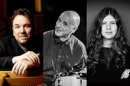 2026-01-16 Florian Weber Symposium drei Porträts in einer Collage