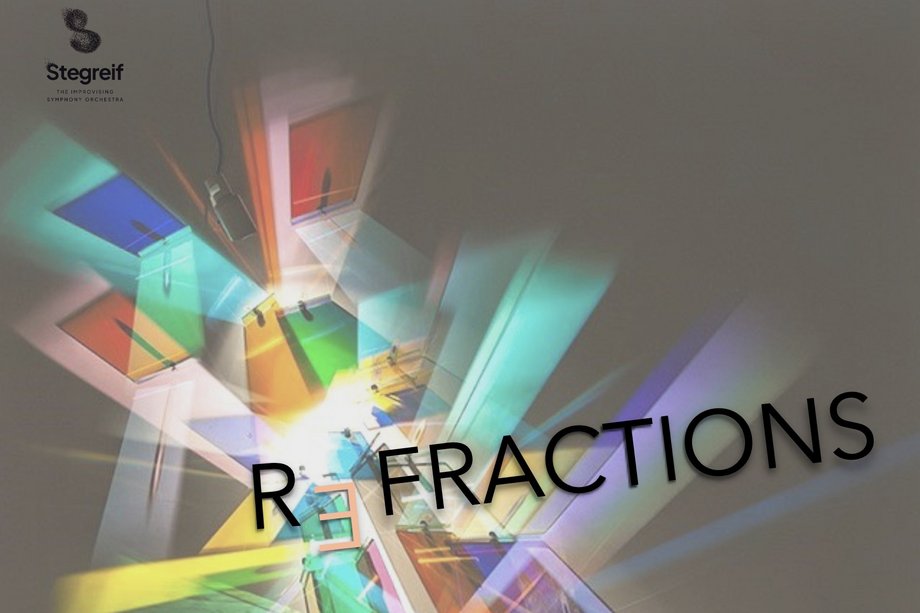 Farbe Reflexionen und Schrift