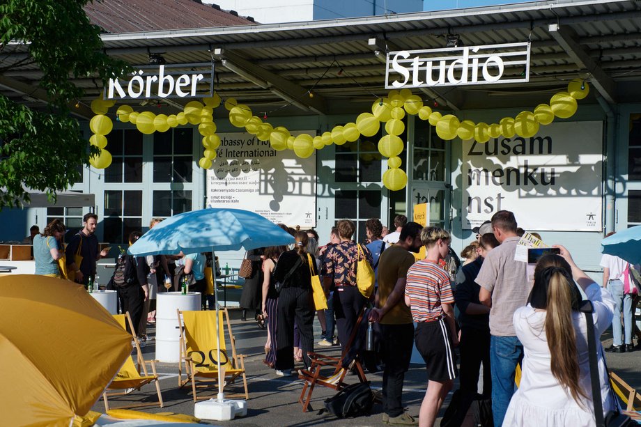 2025-5-28 Körber Studio Junge Regie Foto vom Festival draußen