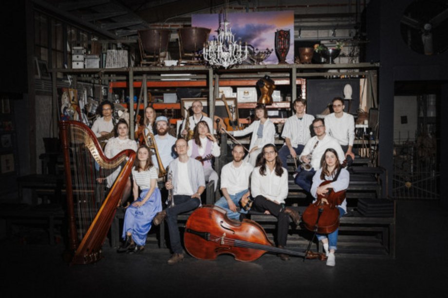 Michel Schroeder Ensemble Gruppenfoto des Michel Schroeder Ensemble