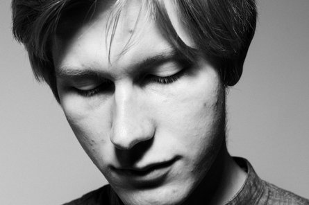 Portrait in schwarz/weiß