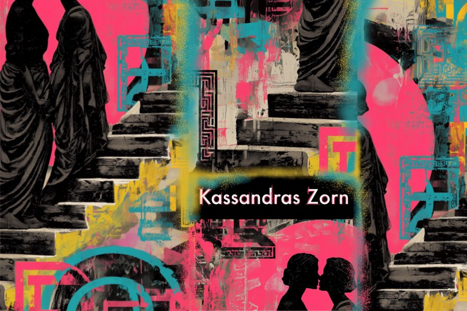 Titel mit buntem Hintergrund