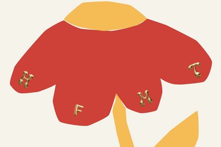 Graphic of a flower