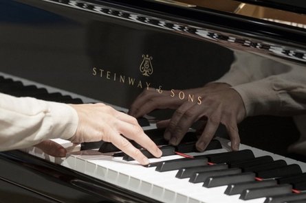 Steinway-Wettbewerb 2026 Steinway-Flügel in Nahaufnahme
