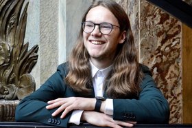 Klavierstudent von Hubert Rutkowski