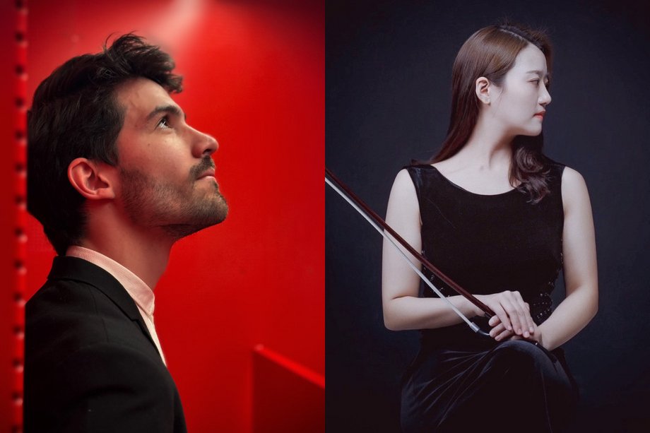 2025-05-28 Hanna Nam & Viktor Radic Collage of a woman and a man