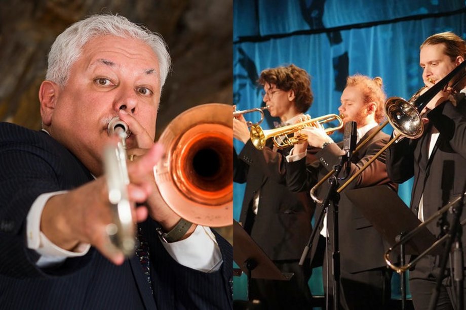 Dance Band Ensemble und Dan Barrett