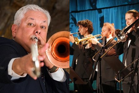 Dance Band Ensemble und Dan Barrett