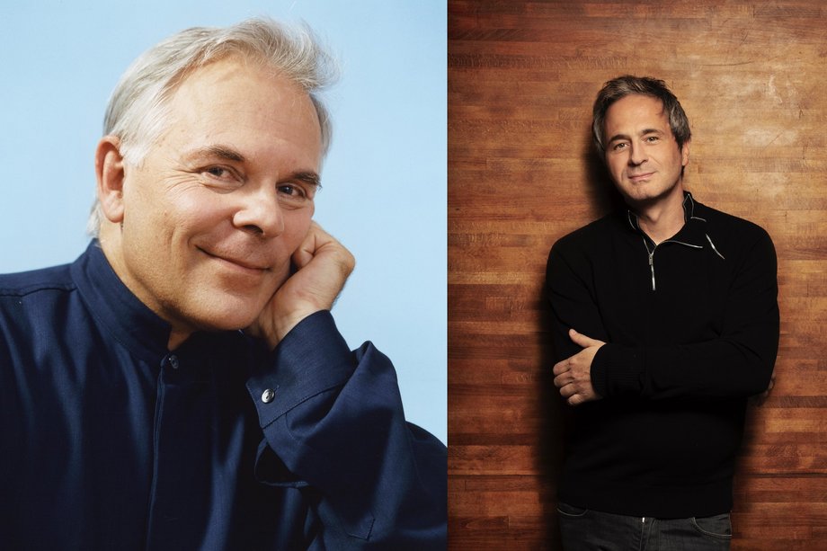 Porträts von Stephen Kovacevich und Piotr Anderszewski